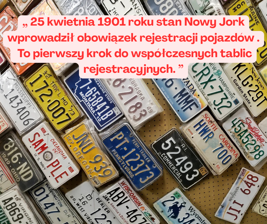 Narodziny rejestracji pojazdów - przełom z 25 kwietnia ...