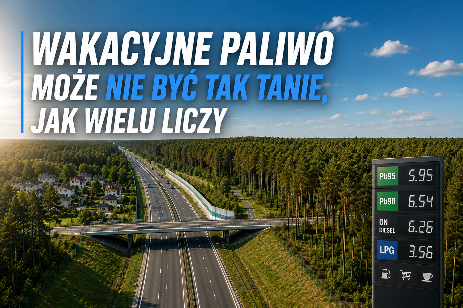 Wakacyjne paliwo może nie być tak tanie, jak wielu ...