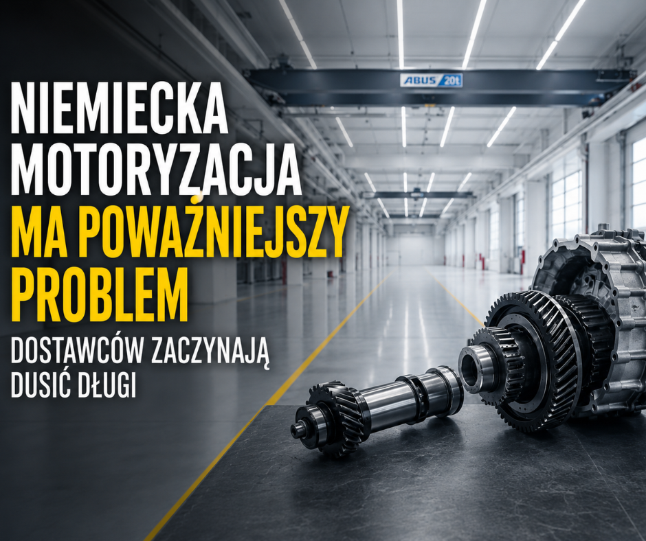 Niemiecka motoryzacja ma problem większy niż słabsza ...