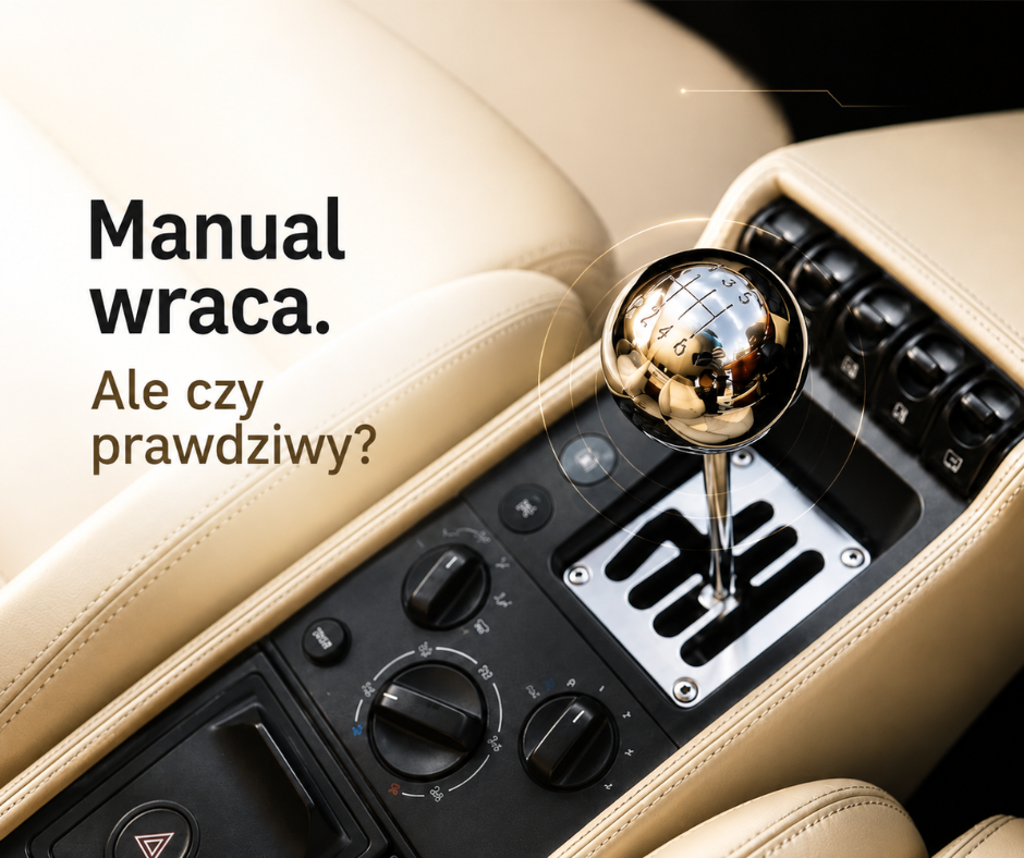 Ferrari wraca do manuala. Tylko czy to jeszcze prawdziwa skrzynia biegów?