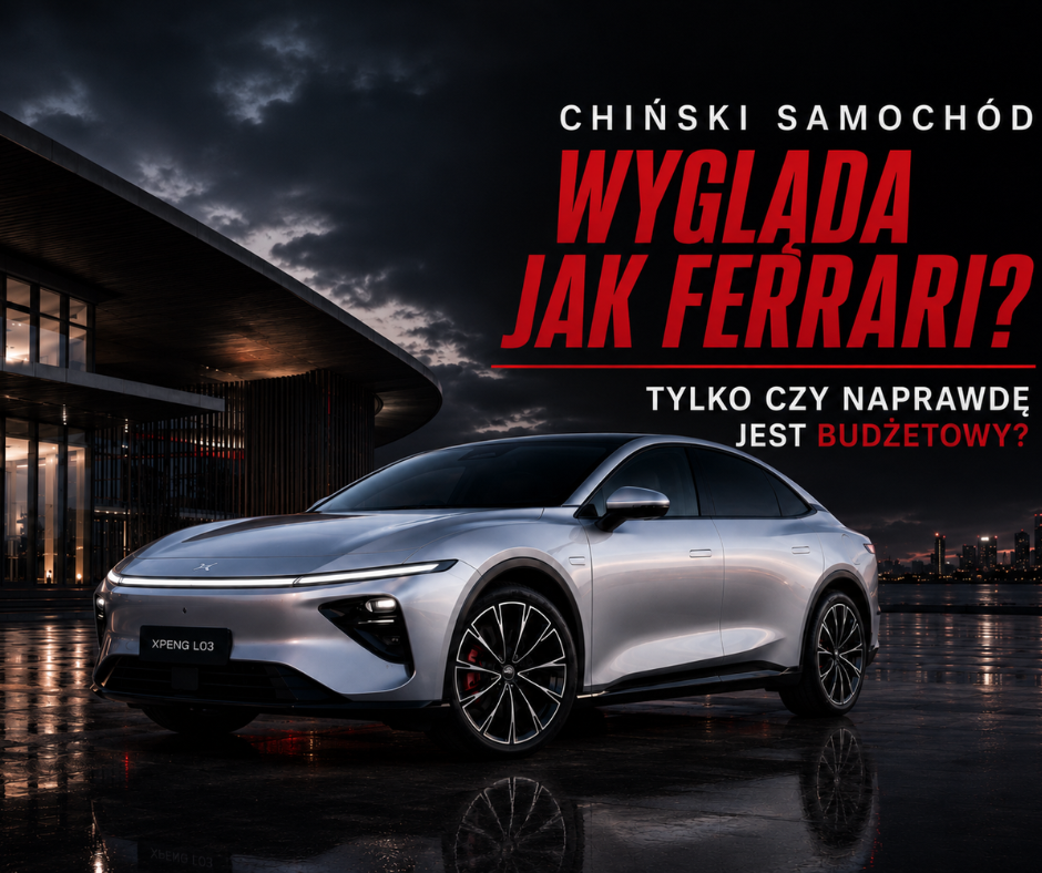 Chiński samochód „dla każdego” wygląda jak Ferrari. ...