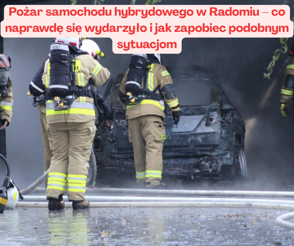 Pożar samochodu hybrydowego w Radomiu – co naprawdę ...
