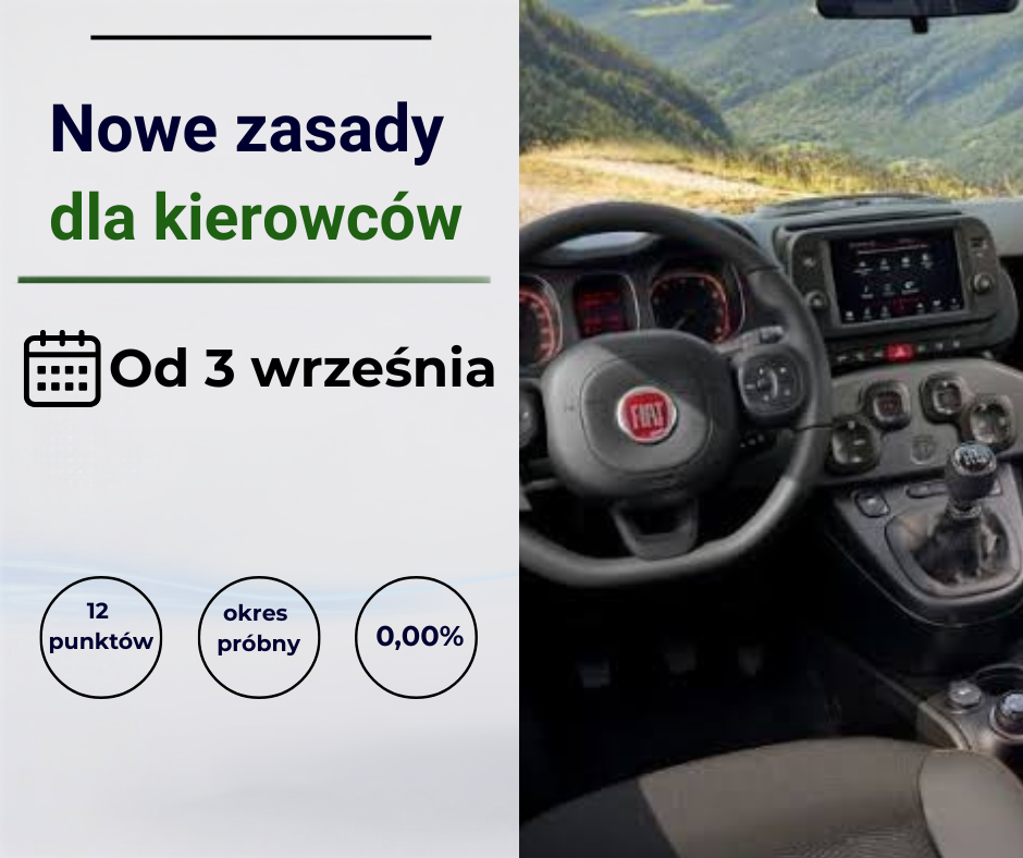 Od 3 września nowe zasady dla kierowców. Kogo naprawdę ...