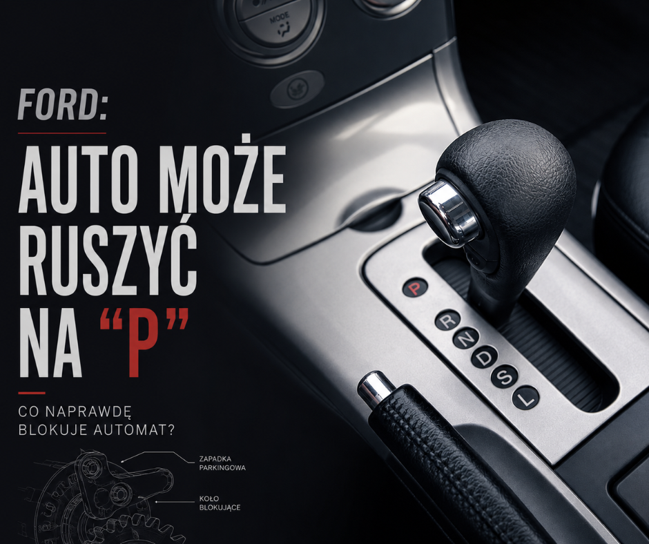 Ford wycofuje ponad 741 tys. aut. Pozycja „P” nie zawsze ...
