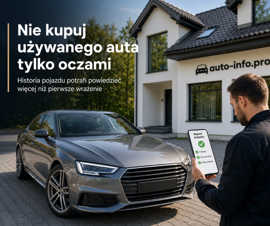 Kupujesz używane auto? Najpierw sprawdź, czy jego ...