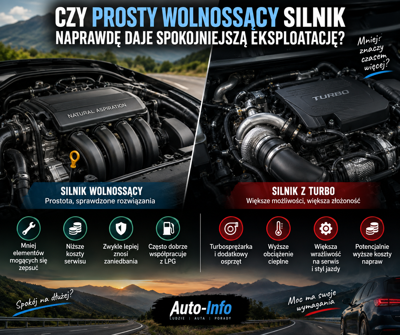 Czy prosty wolnossący silnik naprawdę daje spokojniejszą ...