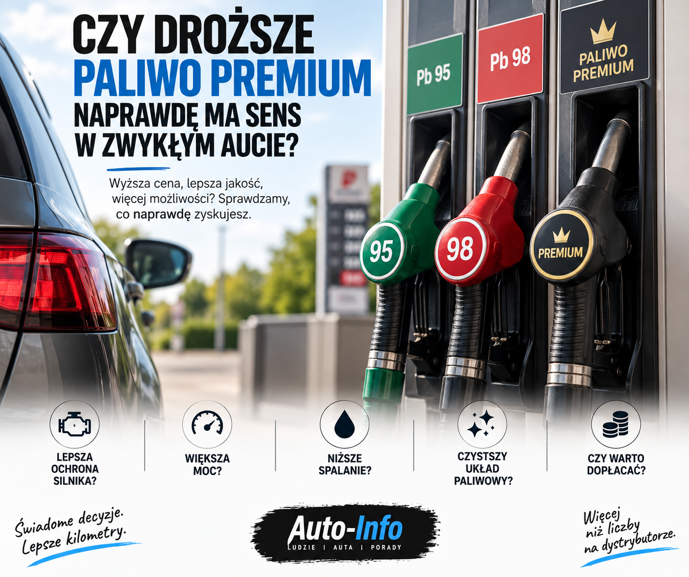 Czy droższe paliwo premium naprawdę ma sens w zwykłym ...
