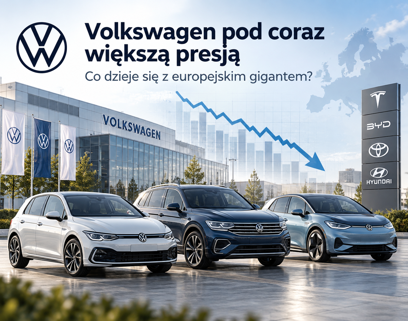 Volkswagen pod coraz większą presją. Co właściwie ...