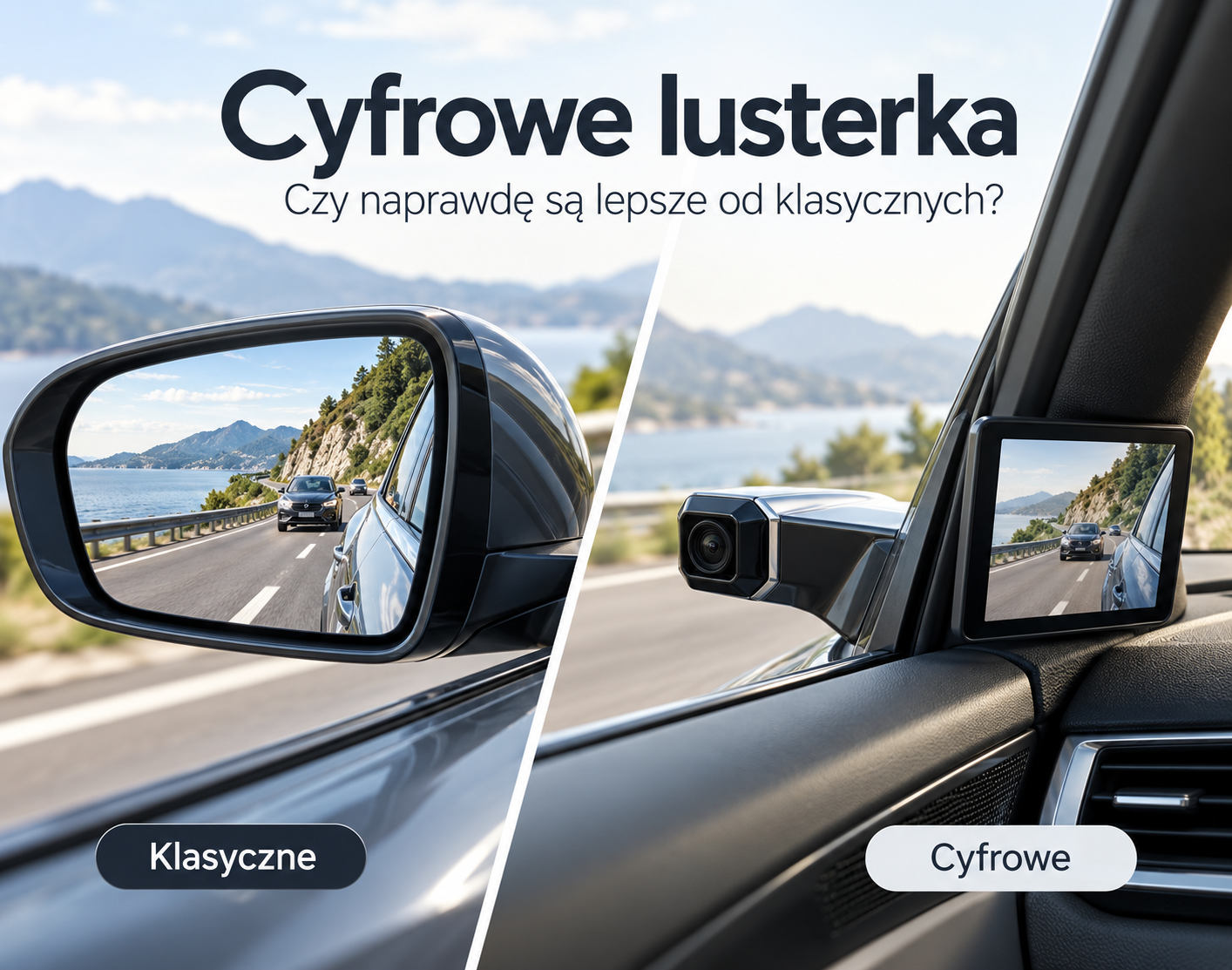 Czy cyfrowe lusterka naprawdę są lepsze od klasycznych?