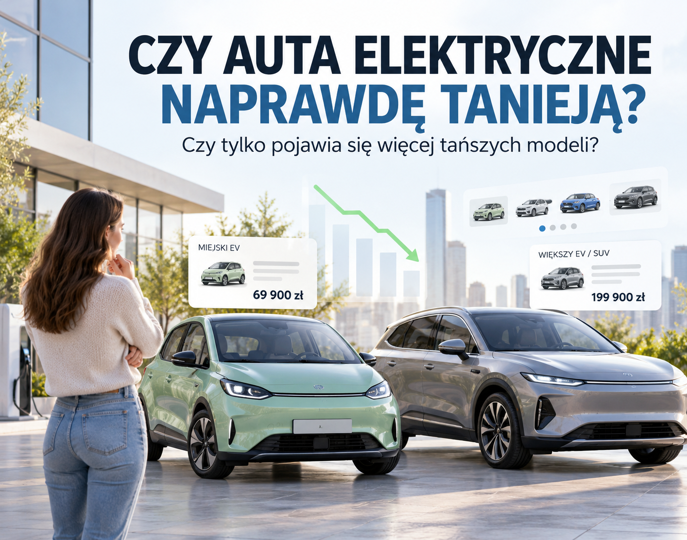 Czy auta elektryczne naprawdę tanieją, czy tylko ...