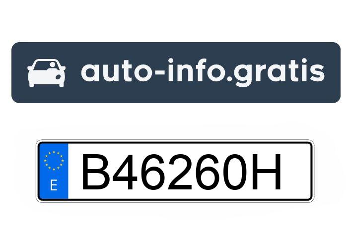 Skradziono pojazd o numerach rejestracyjnych B46260H