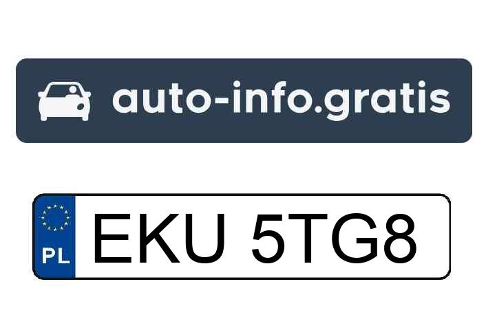 W rzeczywistości na tej rejestracji jeździ jakiś Mercedes beczka W123