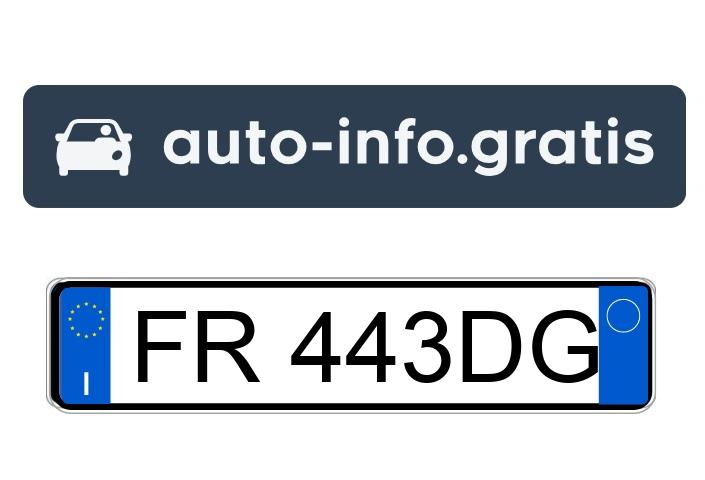 Skradziono pojazd o numerach rejestracyjnych FR443DG