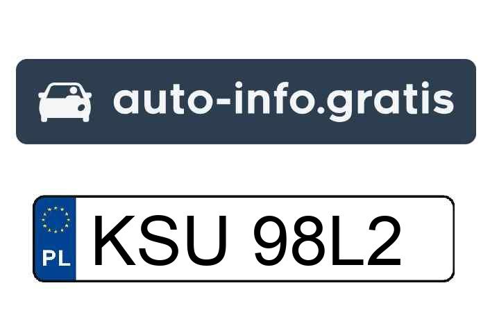 Skradziono pojazd o numerach rejestracyjnych KSU98L2