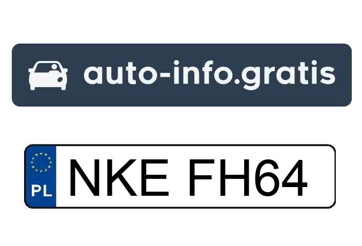 Skradziono pojazd o numerach rejestracyjnych NKEFH64