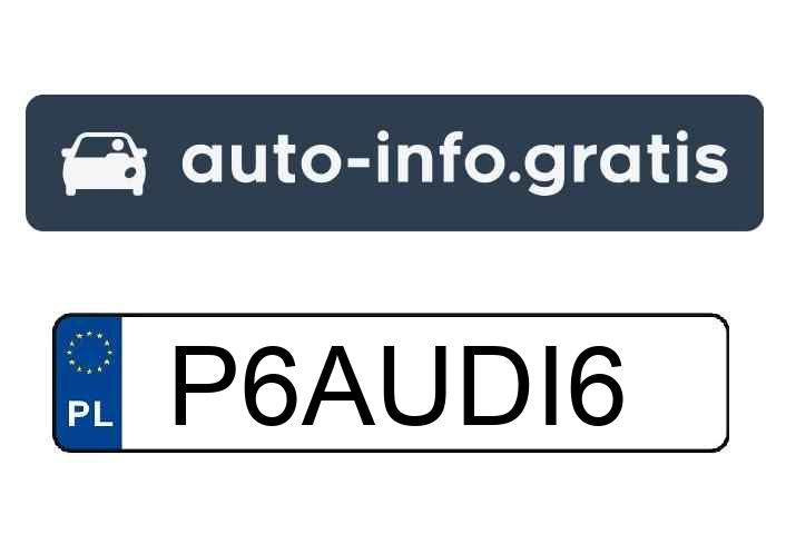 Mistrz parkowania w pojeździe o numerach P6AUDI6