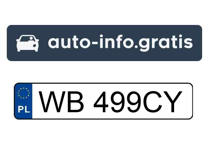 Skradziono pojazd o numerach rejestracyjnych WB499CY