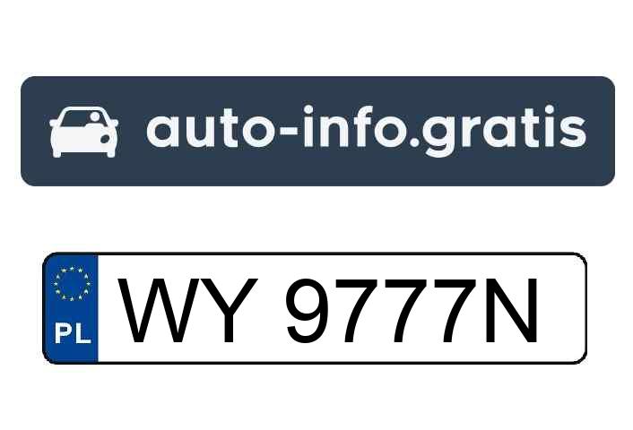 Skradziono pojazd o numerach rejestracyjnych WY9777N