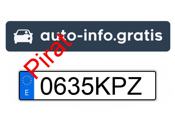 Pirat drogowy w pojeździe o numerach rejestracyjnych 0635KPZ