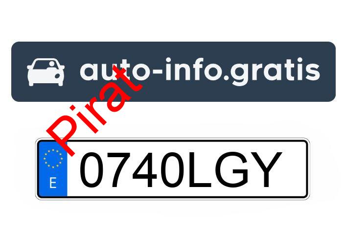 Pirat drogowy w pojeździe o numerach rejestracyjnych 0740LGY