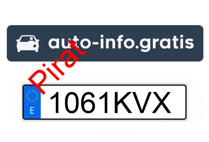 Pirat drogowy w pojeździe o numerach rejestracyjnych 1061KVX