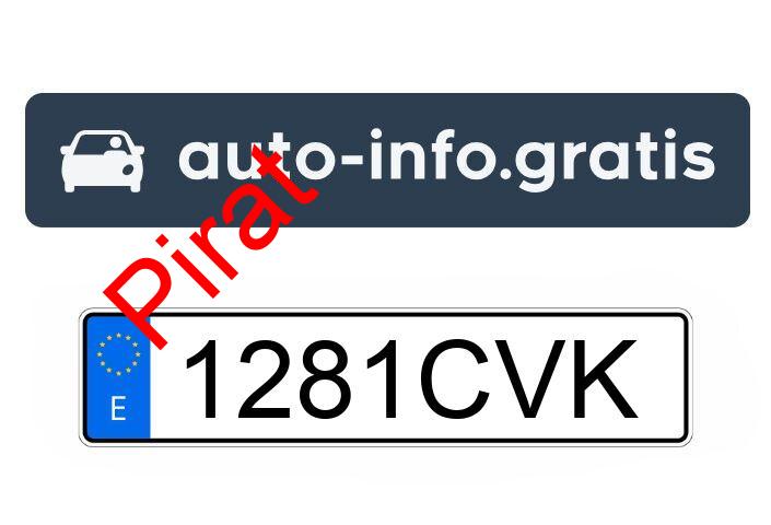 Pirat drogowy w pojeździe o numerach rejestracyjnych 1281CVK