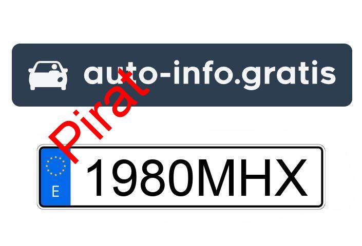 Pirat drogowy w pojeździe o numerach rejestracyjnych 1980MHX