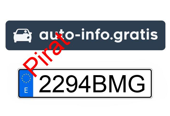 Pirat drogowy w pojeździe o numerach rejestracyjnych 2294BMG