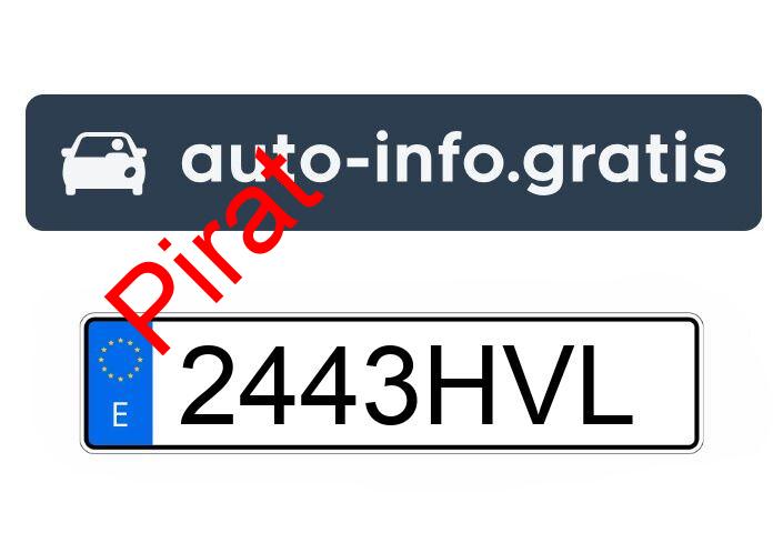 Pirat drogowy w pojeździe o numerach rejestracyjnych 2443HVL