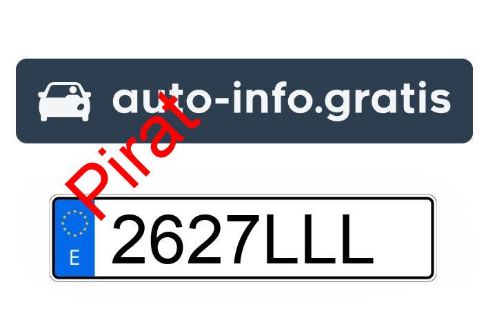 Pirat drogowy w pojeździe o numerach rejestracyjnych 2627LLL