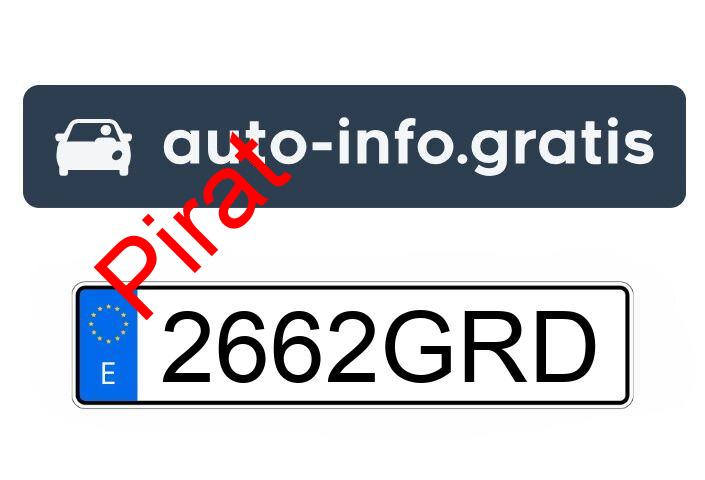 Pirat drogowy w pojeździe o numerach rejestracyjnych 2662GRD