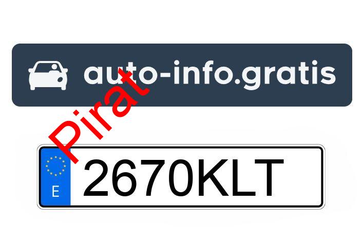 Pirat drogowy w pojeździe o numerach rejestracyjnych 2670KLT Pirat drogowy w pojeździe o numerach rejestracyjnych 2670KLT