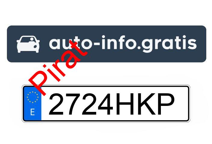 Pirat drogowy w pojeździe o numerach rejestracyjnych 2724HKP