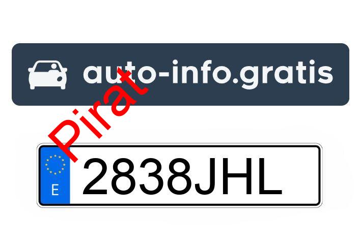 Pirat drogowy w pojeździe o numerach rejestracyjnych 2838JHL