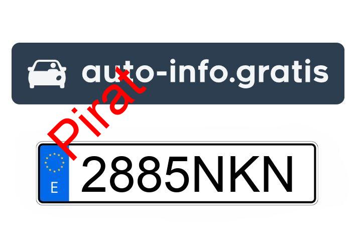 Pirat drogowy w pojeździe o numerach rejestracyjnych 2885NKN