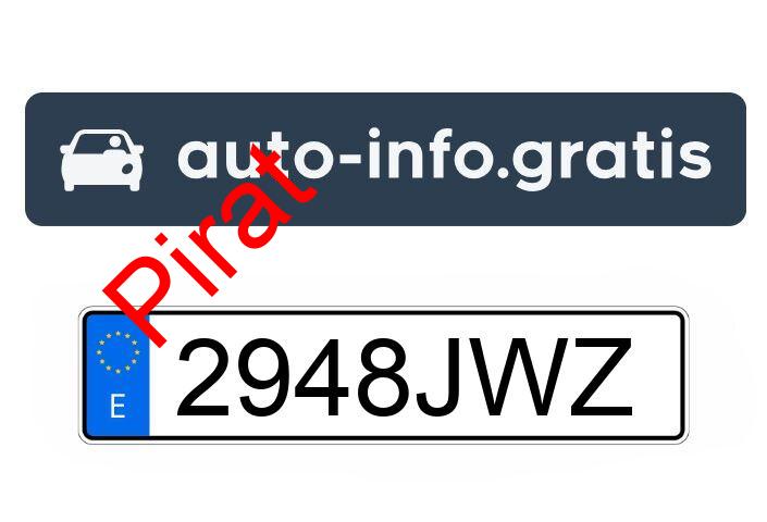 Pirat drogowy w pojeździe o numerach rejestracyjnych 2948JWZ