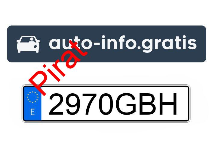 Pirat drogowy w pojeździe o numerach rejestracyjnych 2970GBH