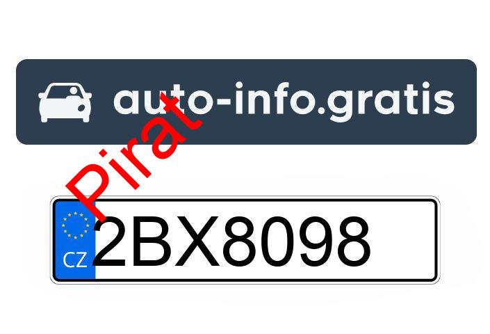 Pirat drogowy w pojeździe o numerach rejestracyjnych 2BX8098