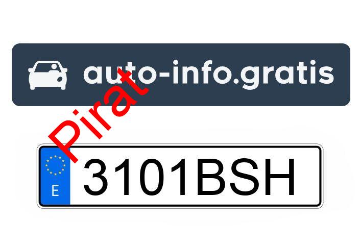 Pirat drogowy w pojeździe o numerach rejestracyjnych 3101BSH
