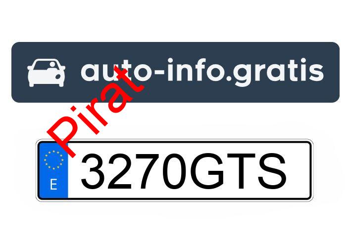 Pirat drogowy w pojeździe o numerach rejestracyjnych 3270GTS
