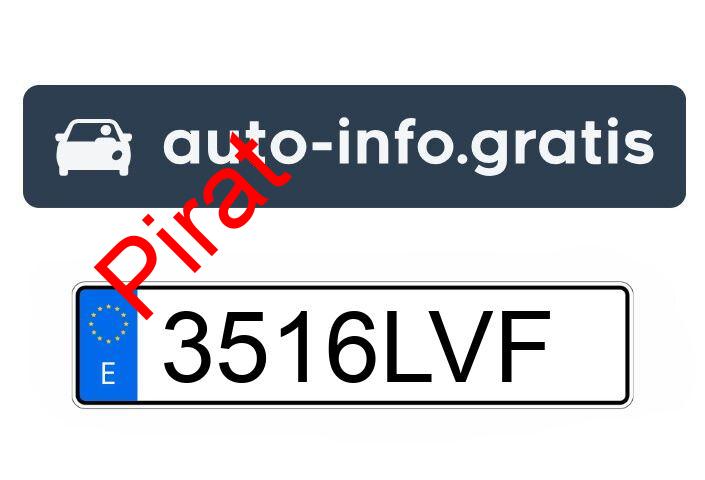 Pirat drogowy w pojeździe o numerach rejestracyjnych 3516LVF