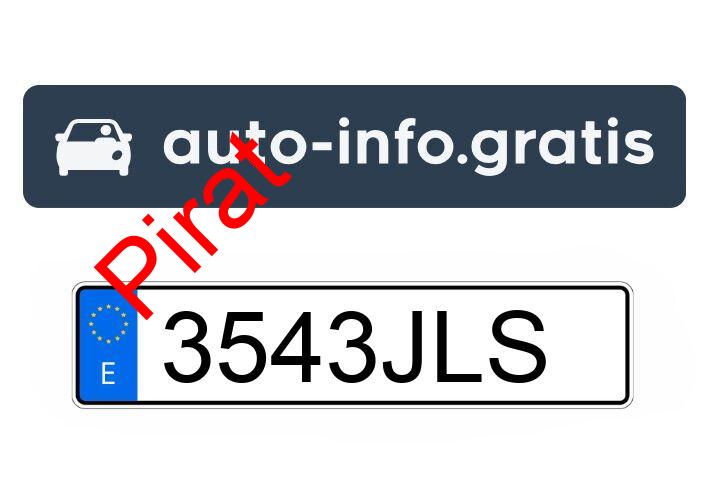 Pirat drogowy w pojeździe o numerach rejestracyjnych 3543JLS