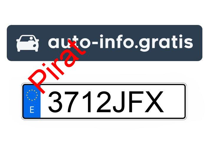Pirat drogowy w pojeździe o numerach rejestracyjnych 3712JFX