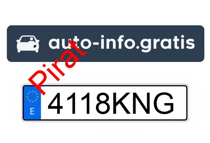 Pirat drogowy w pojeździe o numerach rejestracyjnych 4118KNG