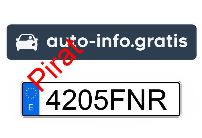 Pirat drogowy w pojeździe o numerach rejestracyjnych 4205FNR