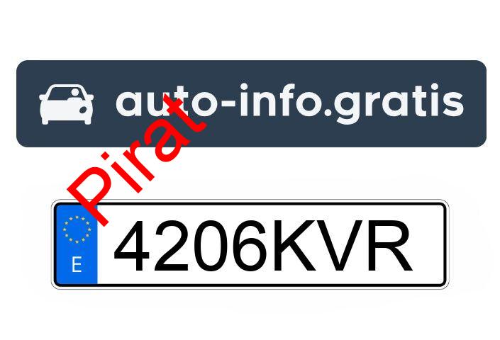 Pirat drogowy w pojeździe o numerach rejestracyjnych 4206KVR Pirat drogowy w pojeździe o numerach rejestracyjnych 4206KVR