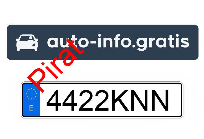 Pirat drogowy w pojeździe o numerach rejestracyjnych 4422KNN