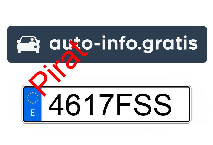 Pirat drogowy w pojeździe o numerach rejestracyjnych 4617FSS