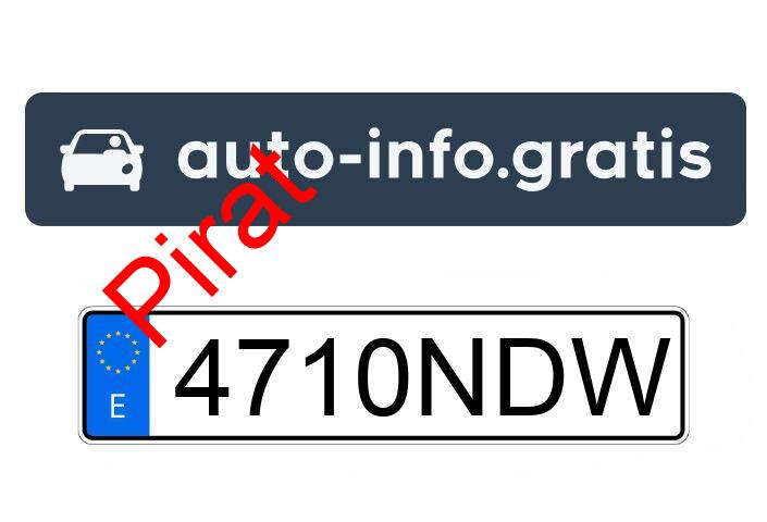 Pirat drogowy w pojeździe o numerach rejestracyjnych 4710NDW