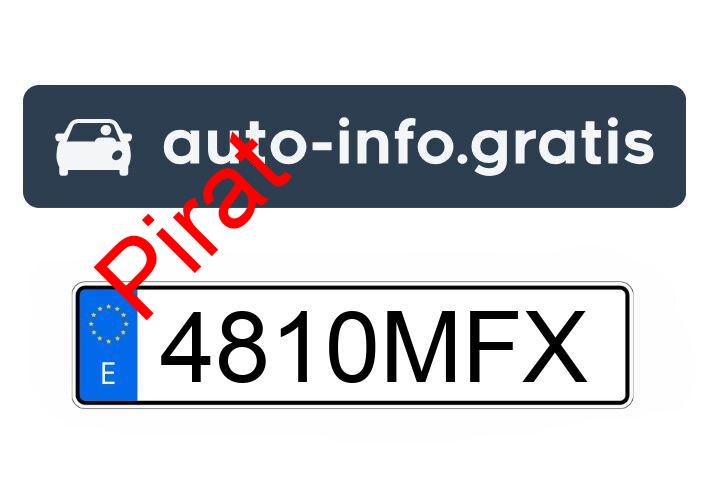 Pirat drogowy w pojeździe o numerach rejestracyjnych 4810MFX